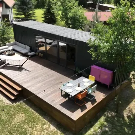 Kontener Nad Rzeka Holiday home Grabie